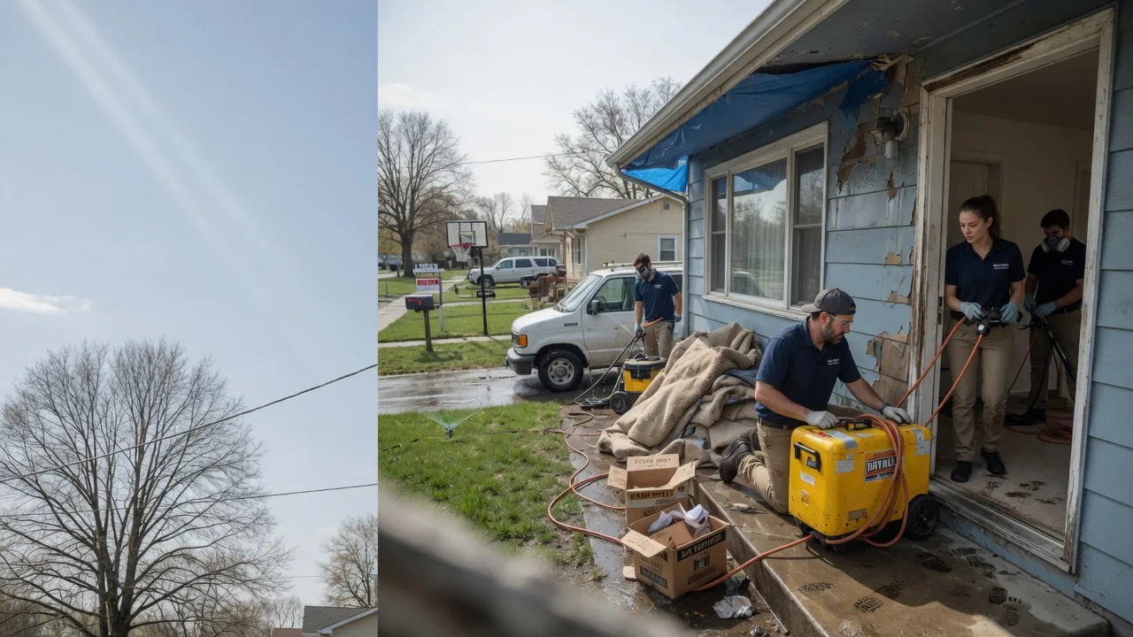 Basement Flood Cleanup in Faucett, MO near me